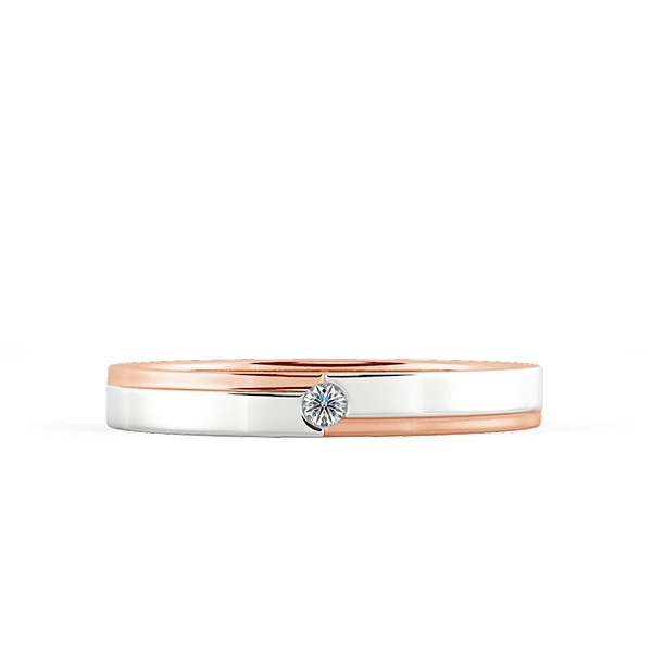 Modern Wedding Band Set NCC2001 2